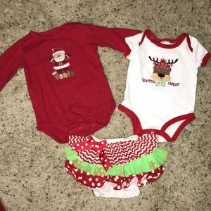 Bundle of 2. Christmas onesies
